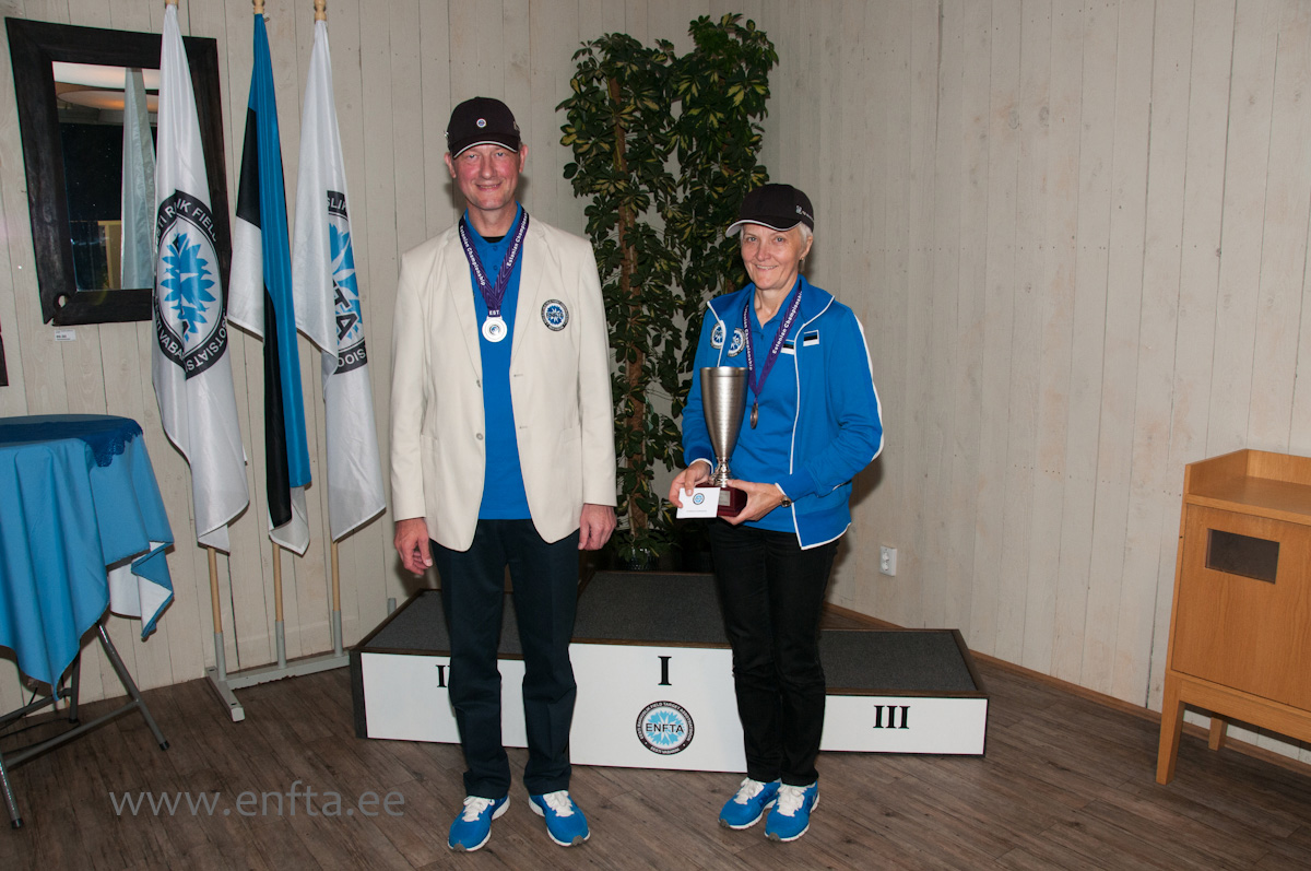 In category Springer class Ladies the best shooter - Heli Jalakas 416 points out of 800